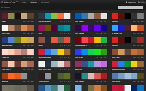adobe kleuren.